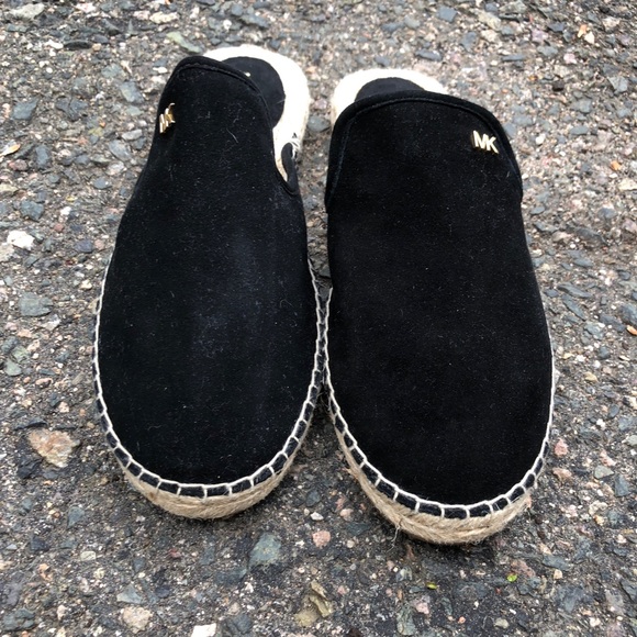Michael Kors Hastings Slides Suede Espadrille 7M - Picture 1 of 9